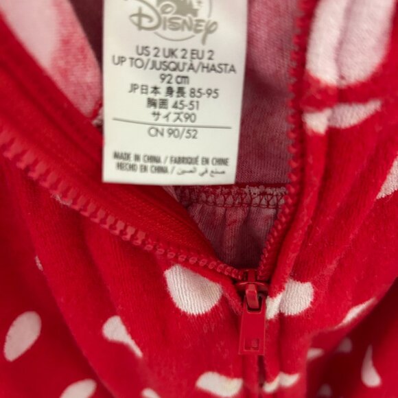 Disney Minnie Mouse Pool Cover Up for Toddlers Size 2 - Picture 6 of 6